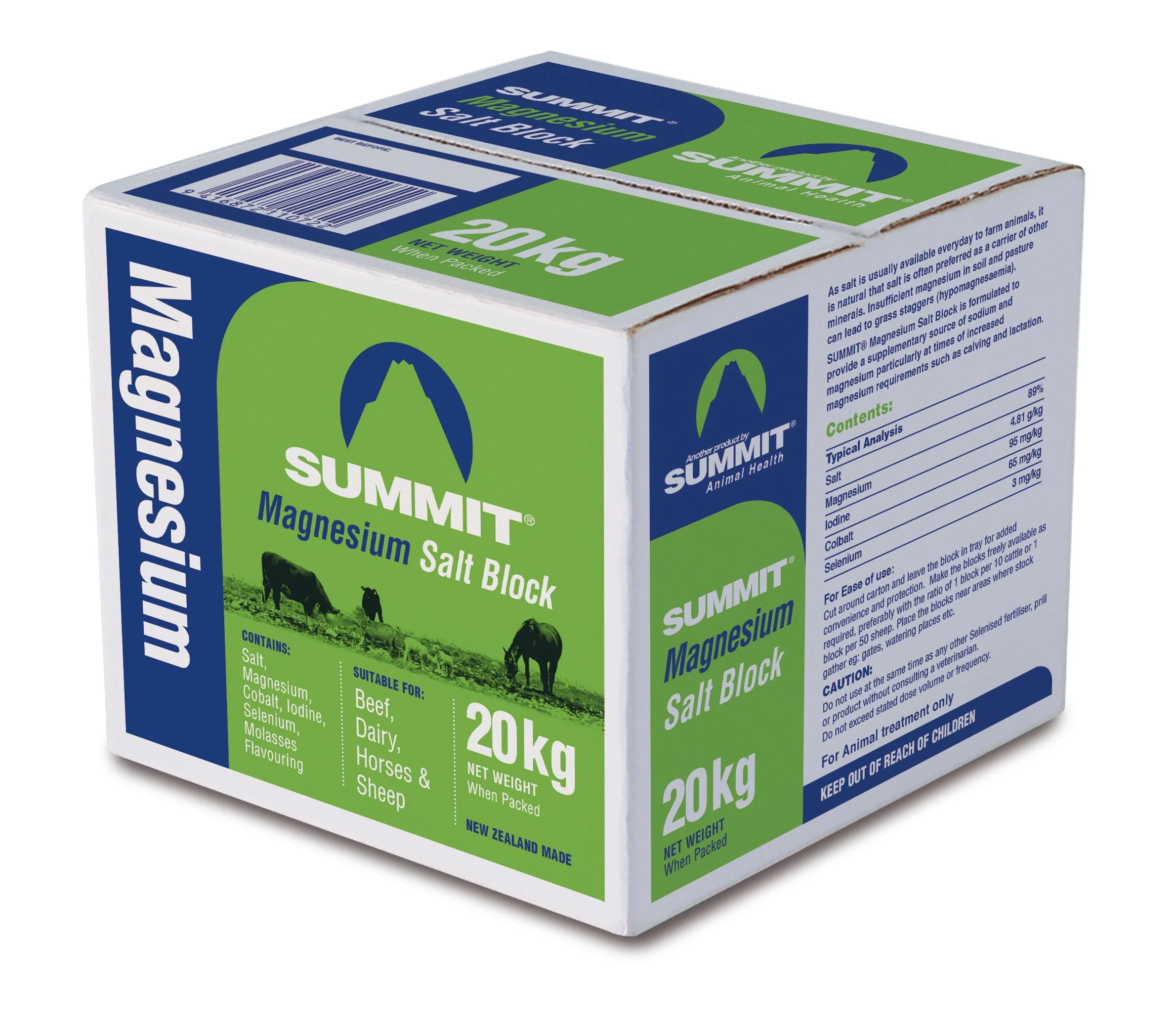 Summit - Magnesium Salt Block 20kg