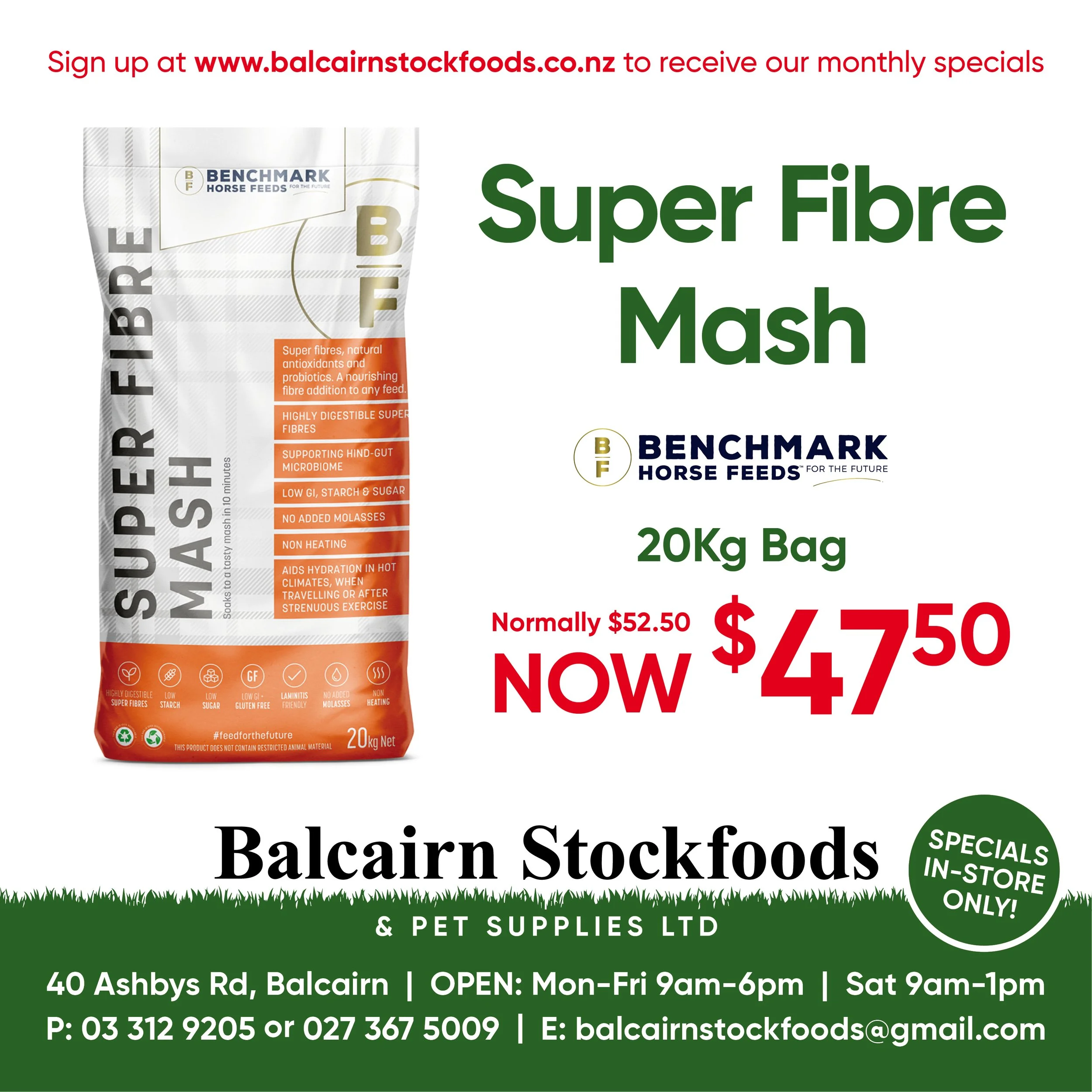 Benchmark Super Fibre Mash