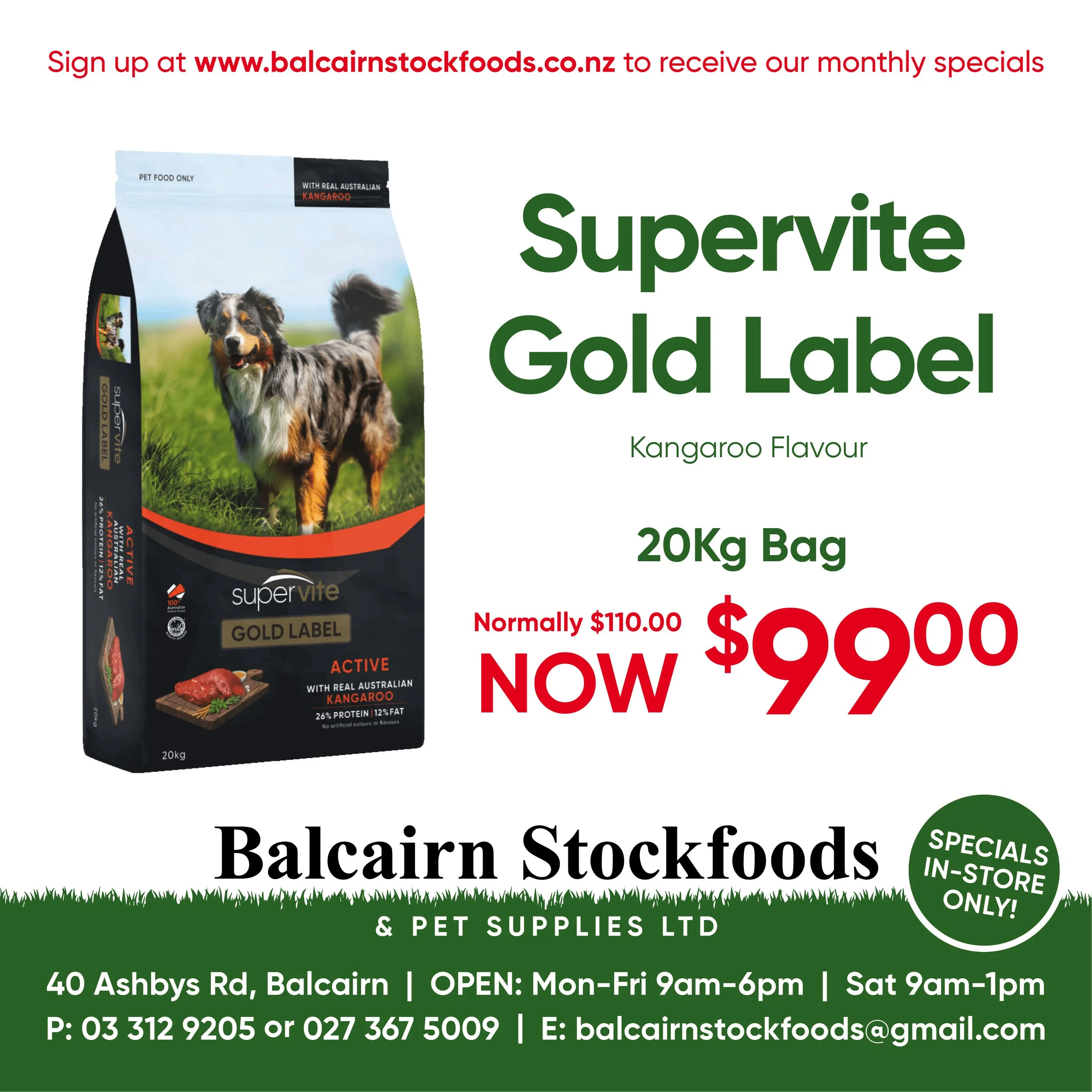 Supervite Gold Kangaroo