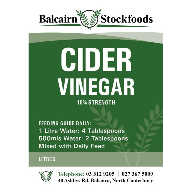 Balcairn Stockfoods - Cider Vinegar