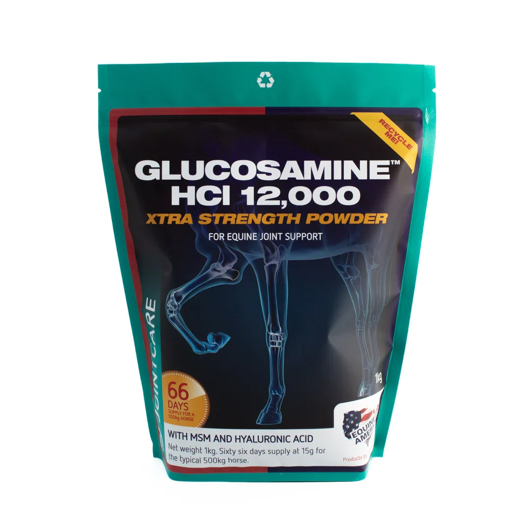 Equine America Glucosamine HCI 12,000 Xtra Strength Powder 1Kg