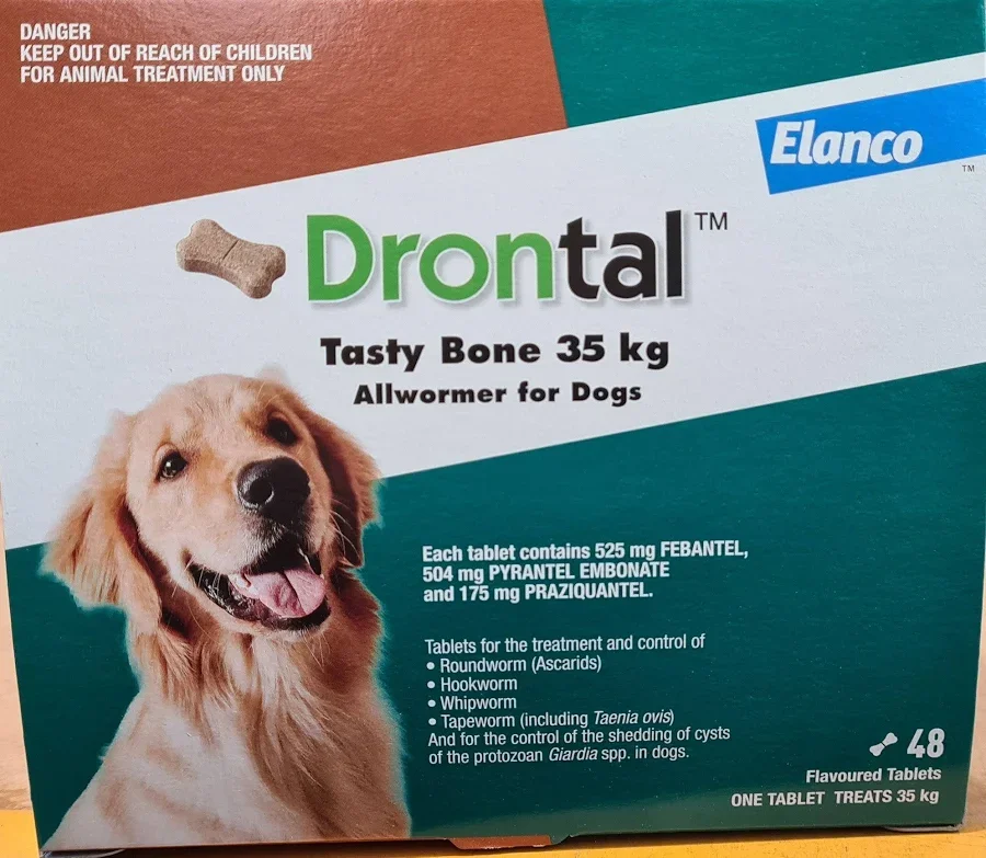 Drontal Allwormer for Dogs - 1 tablet