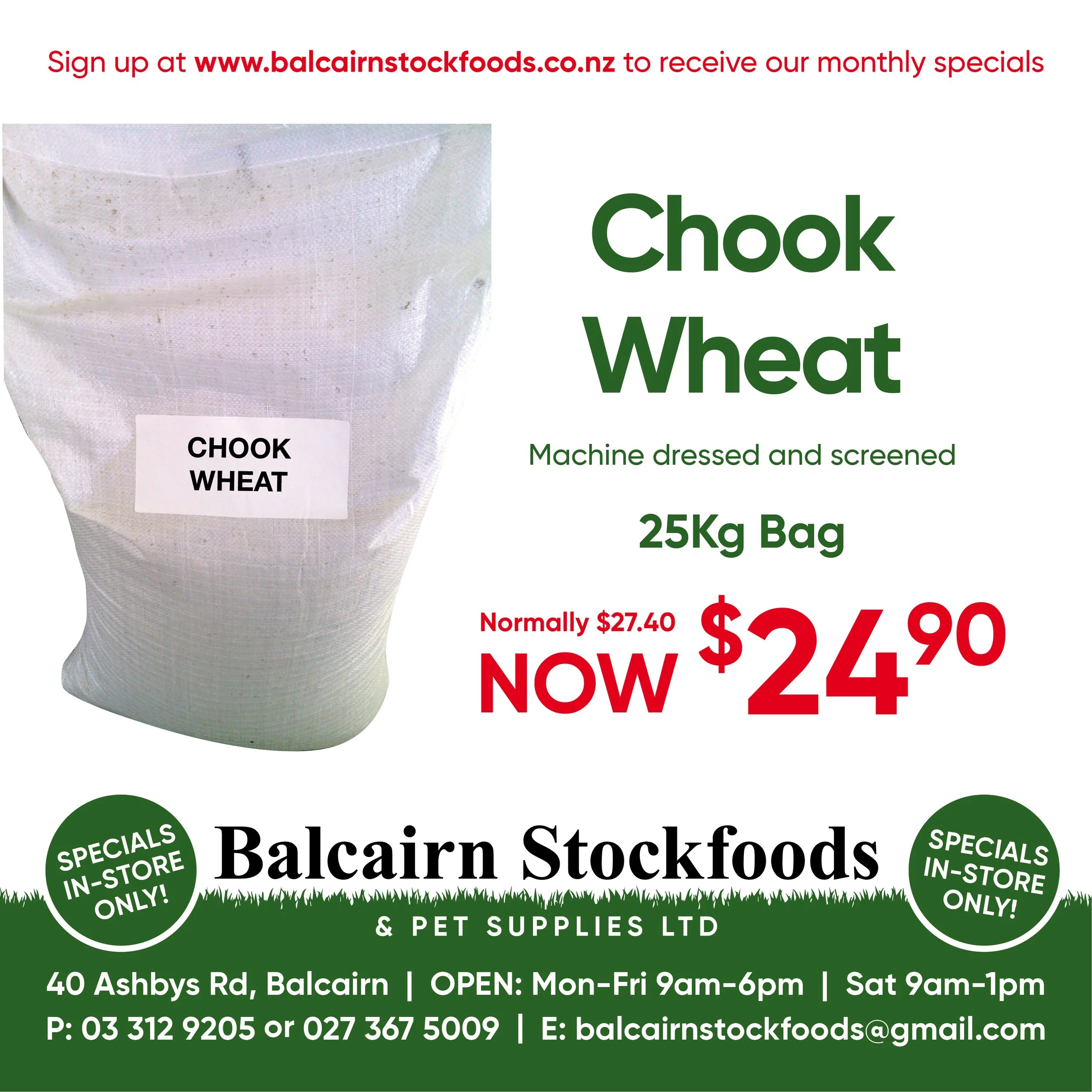 Chook Wheat