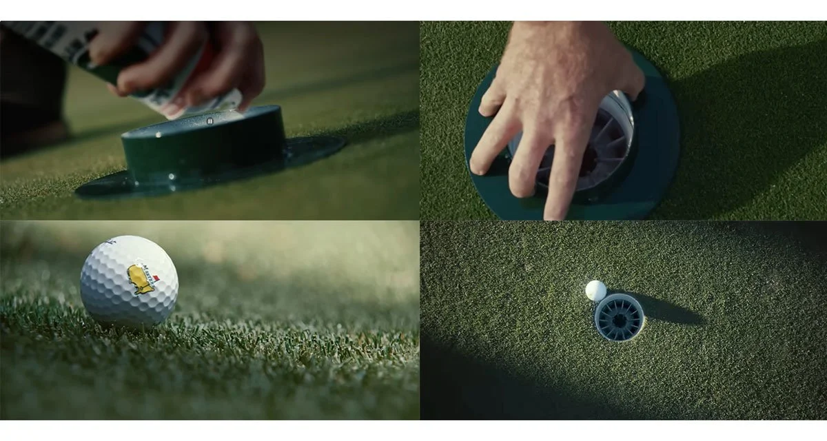 Hole In White Spotted in New Mercedes-Benz Masters Commercial
