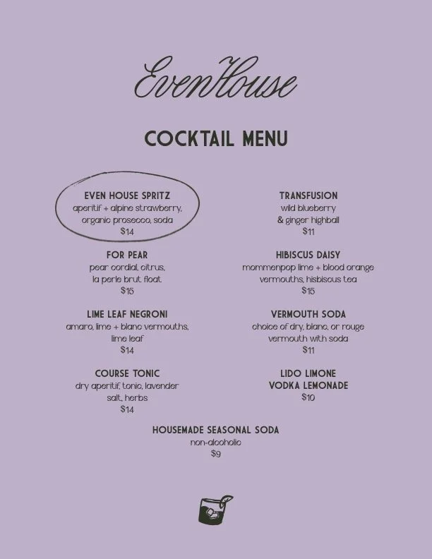 Food, beverage, and retail concept development for a private members club, shaping a cohesive hospitality experience through elevated menus, bar programs, merchandising, and operational execution. 