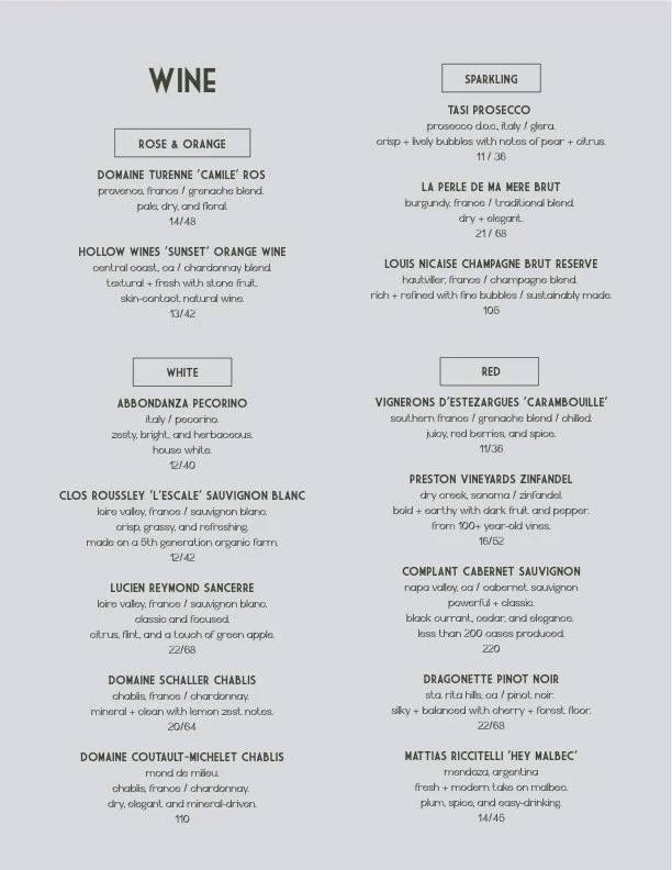 Food, beverage, and retail concept development for a private members club, shaping a cohesive hospitality experience through elevated menus, bar programs, merchandising, and operational execution. 