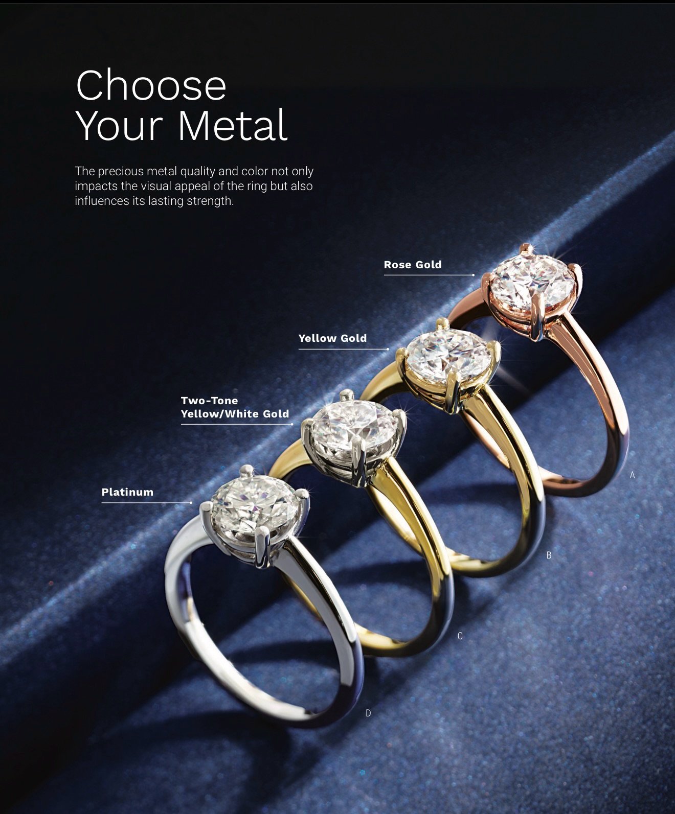 Your diamond isn&rsquo;t the only choice that matters, the right metal can make all the difference 💍