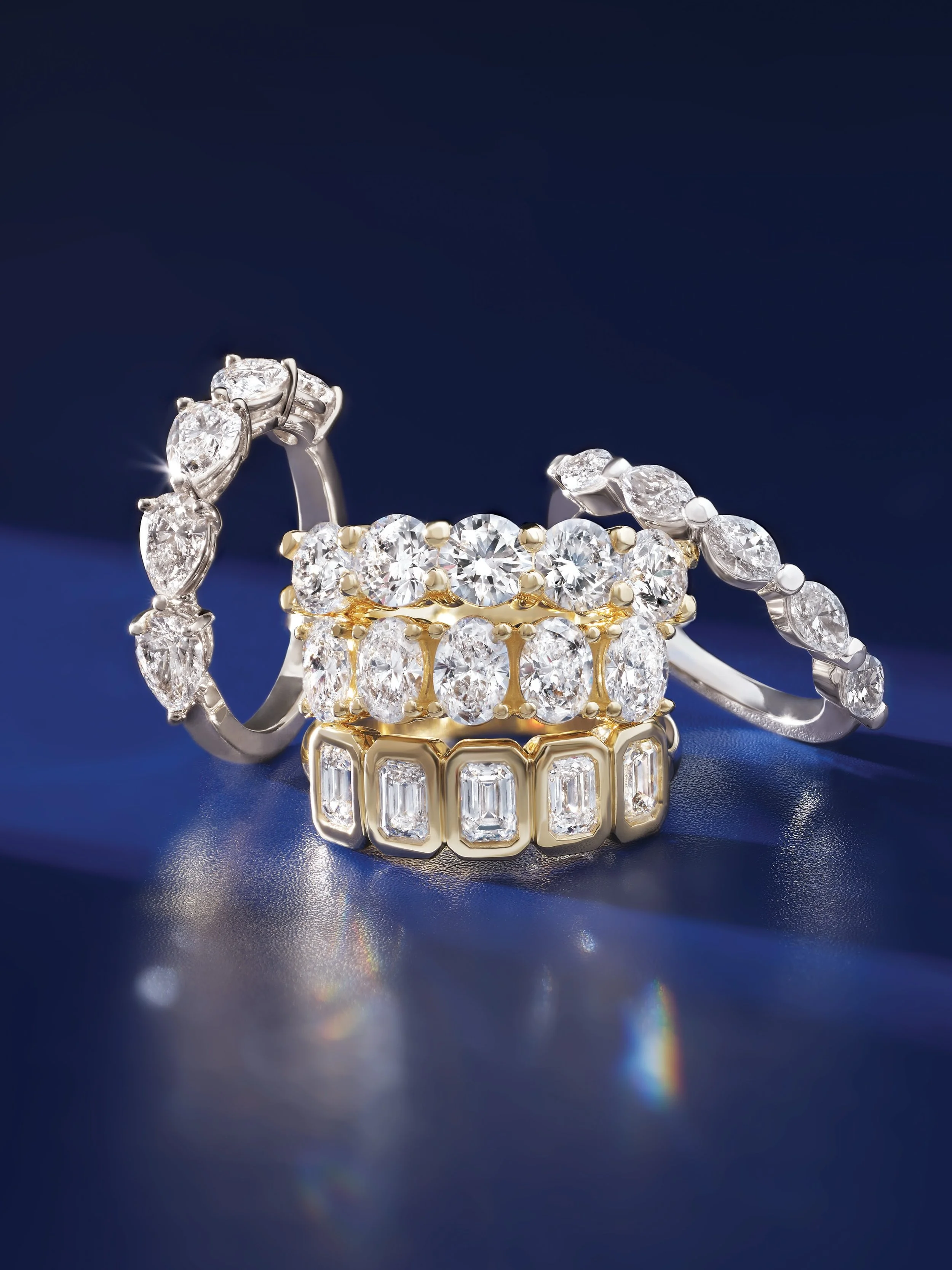 An eternity of options 💎

#eternityband #weddingband #labgrowndiamonds #naturaldiamonds #vancouver