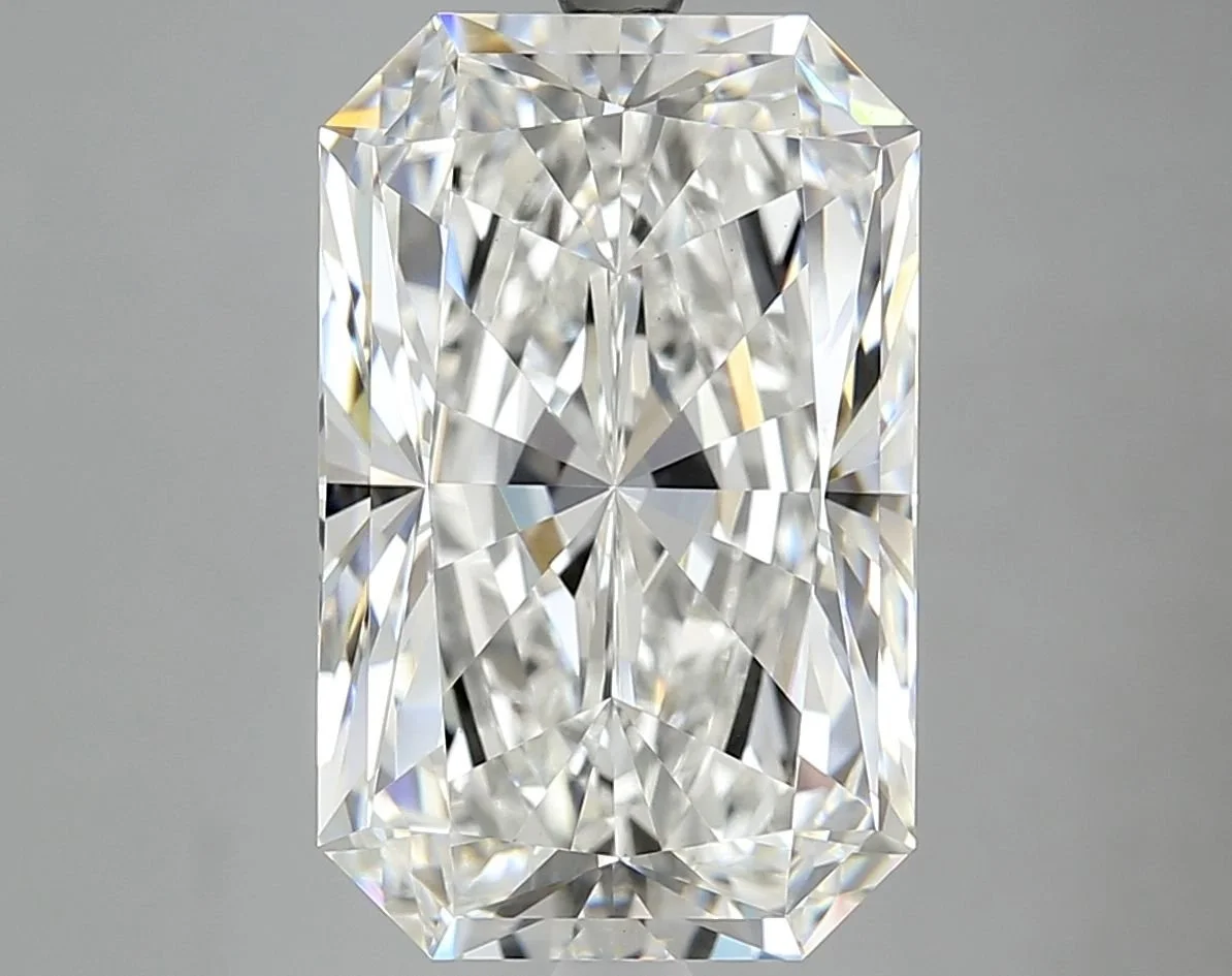 Radiant 8.77ct F VVS2 EX EX None