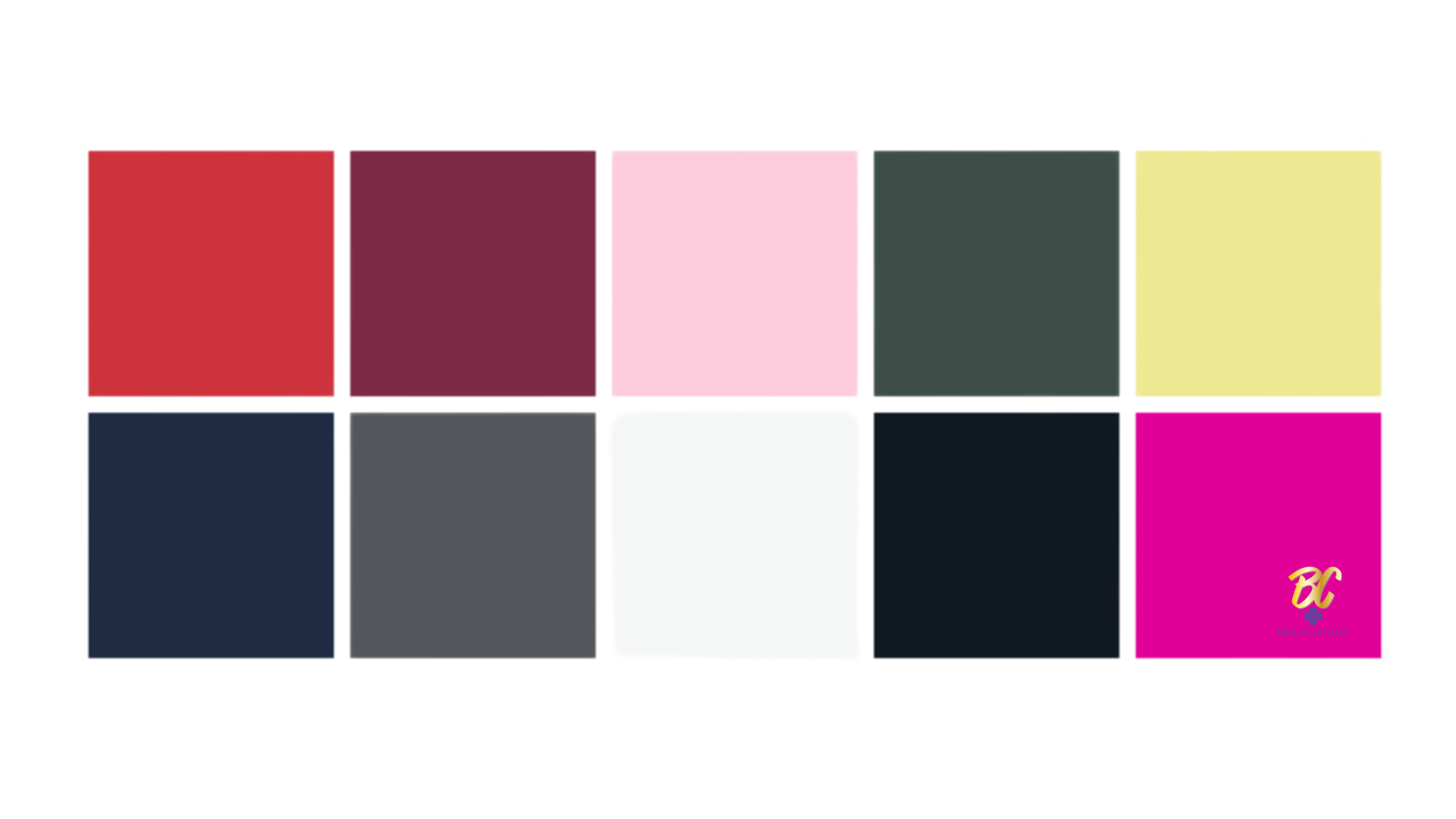 BC BEAUTY COLORS talven värejä