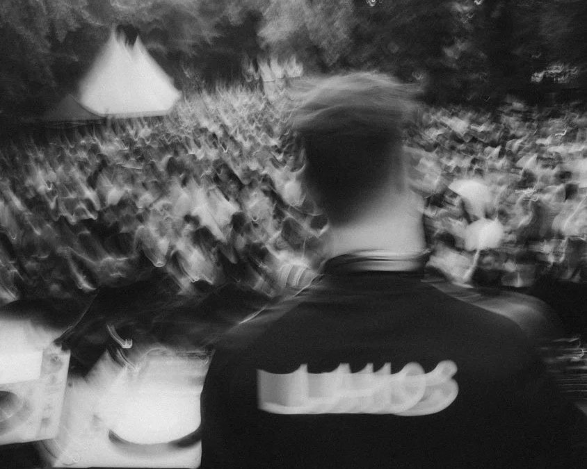 Authentic tour documentary footage capturing everyday moments of a touring musician behind the scenes.