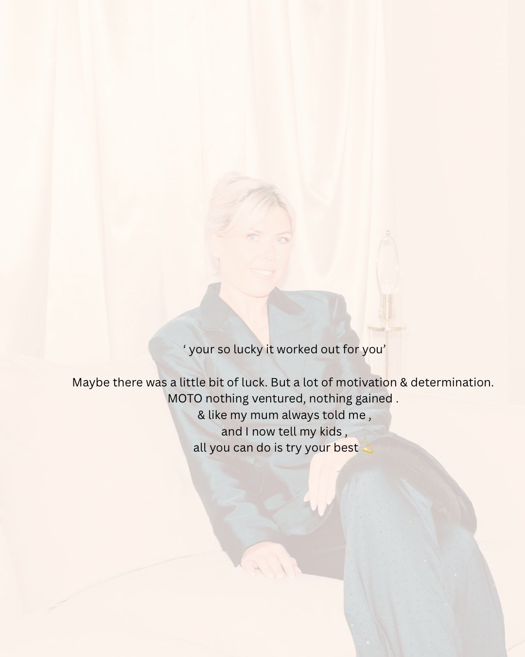 I was never just going to give this a go and see how it works out , I&rsquo;ve poured my heart and soul into this business of mine &amp; I am so bloody glad I have . Some mega highs and a good few lows too ; but my diary has never looked this busy. T
