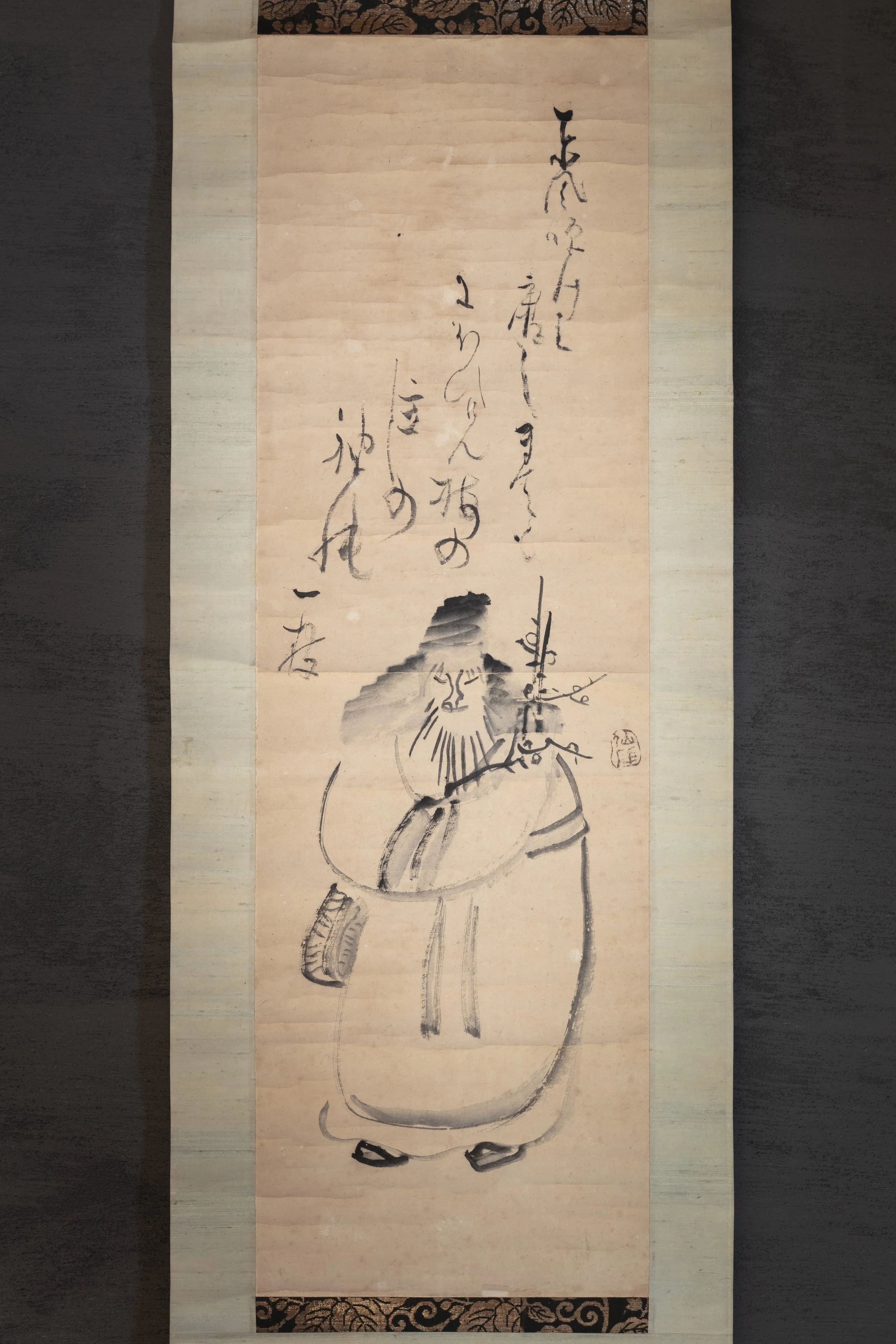 Sengai Gibon (1750–1837)  Watō Tenjin (Tenjin Travelling to Tang China)