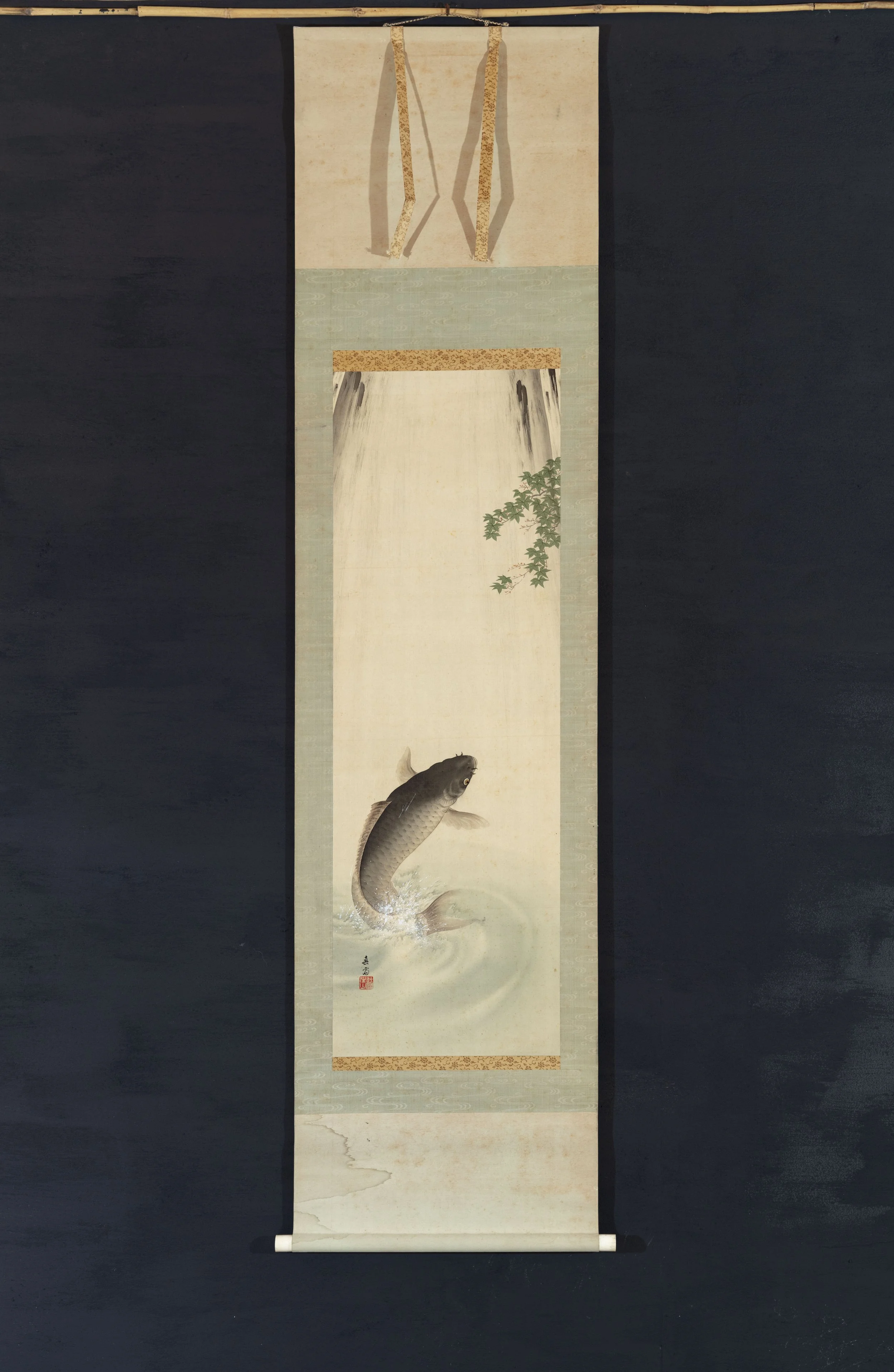 Carp Ascending a Waterfall, (c. 1910s–1930s)