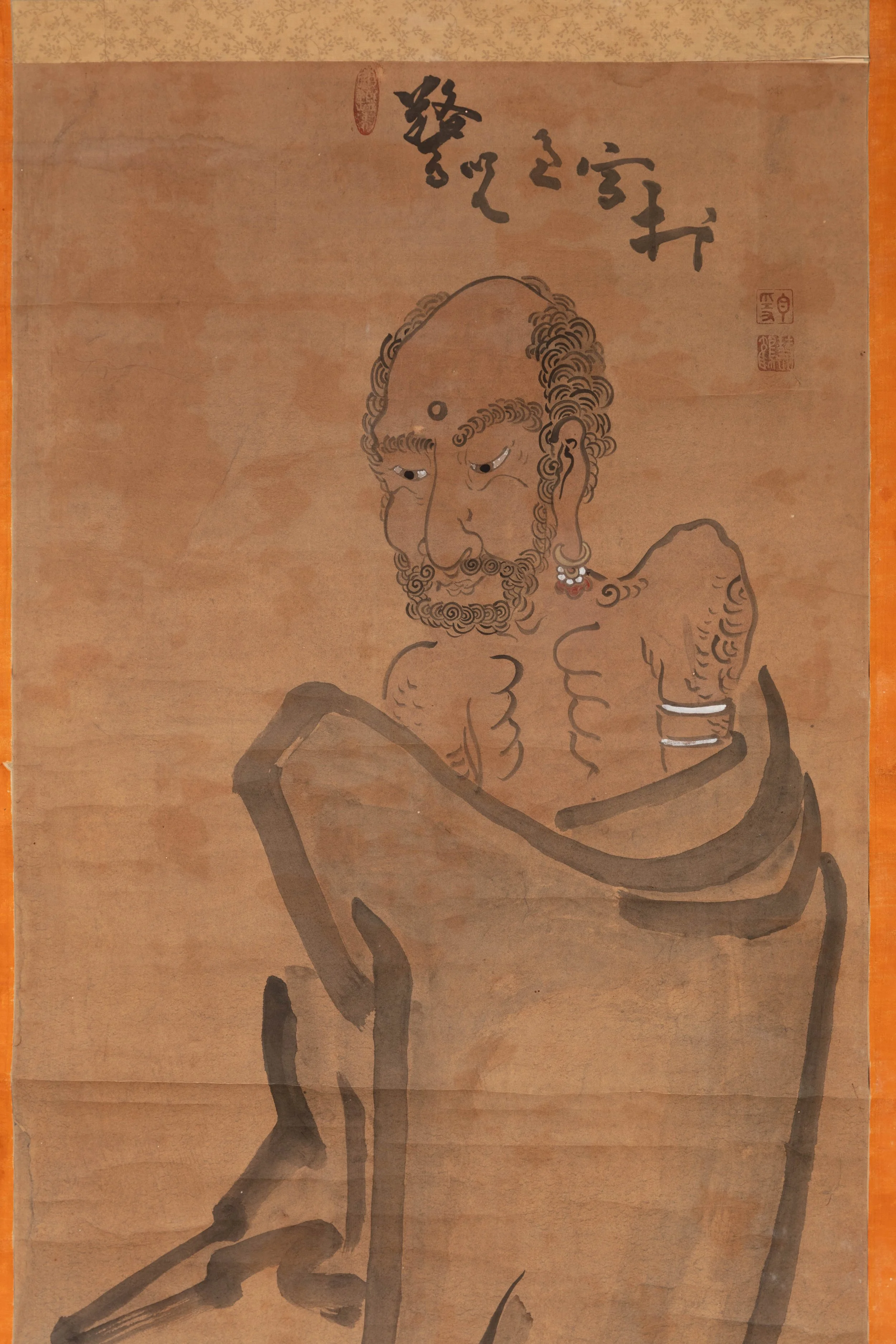 Hakuin Ekaku (1686–1768) Shakyamuni Coming Down from the Mountain Japan, Edo period