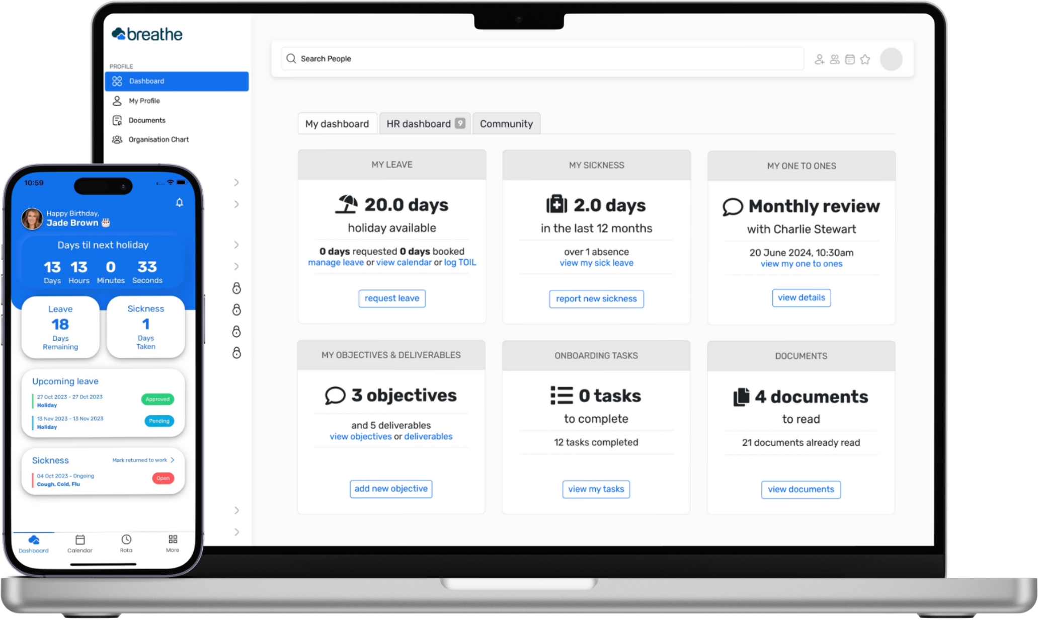 Breathe Dashboards