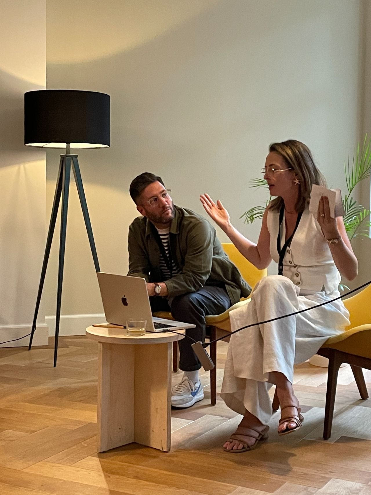 Christiana presenting at AKQA about third spaces in digital marketing