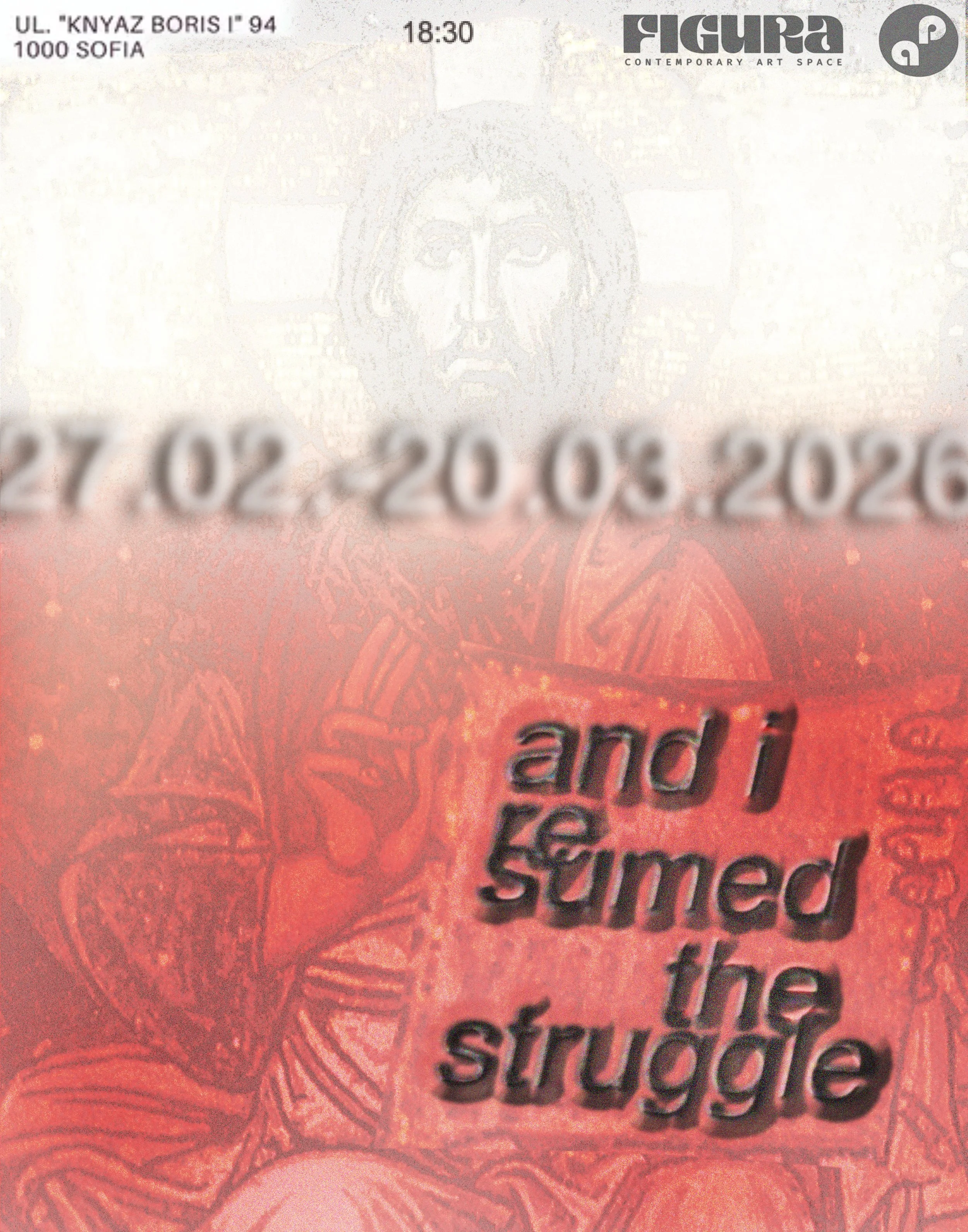 And I resumed the struggle