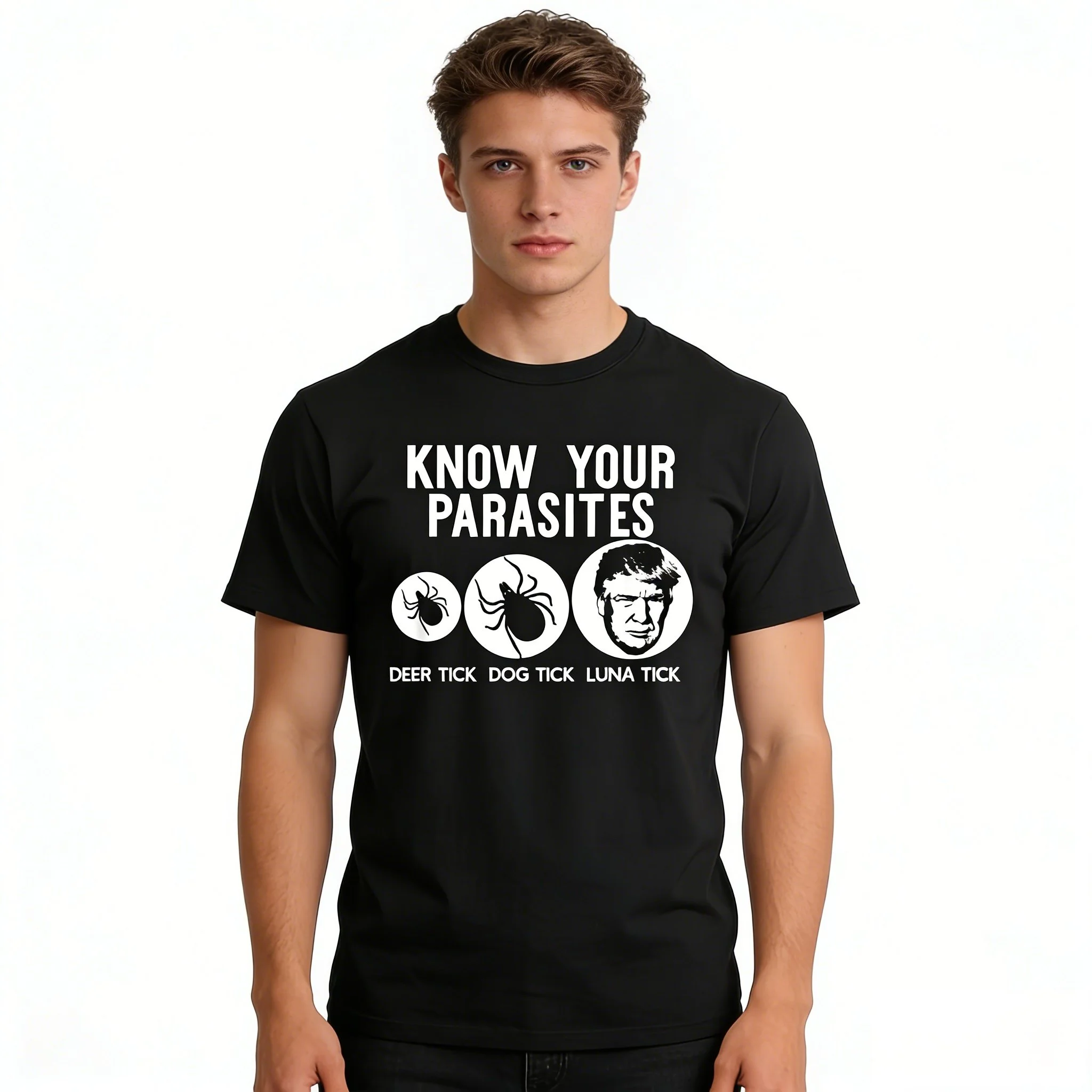 Vibrant Red Crew Neck T-Shirt – Casual Daily Wear