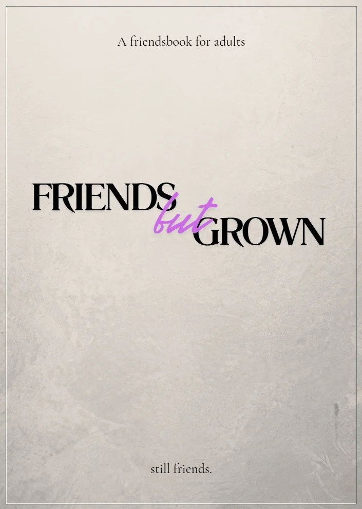 Friends But Grown - Paper Book