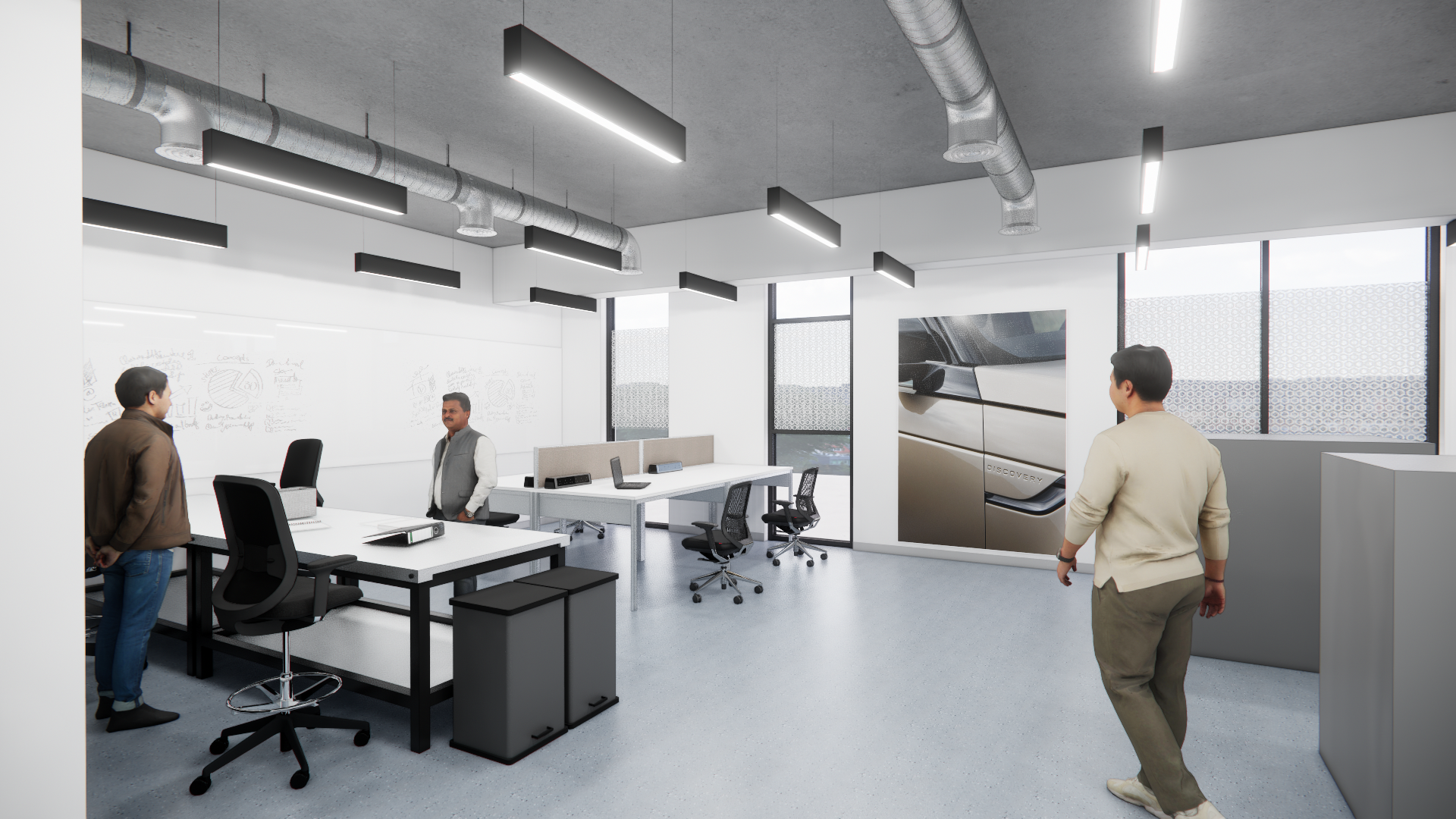 Crux designed a series of specialist laboratory environment for JLR's ...