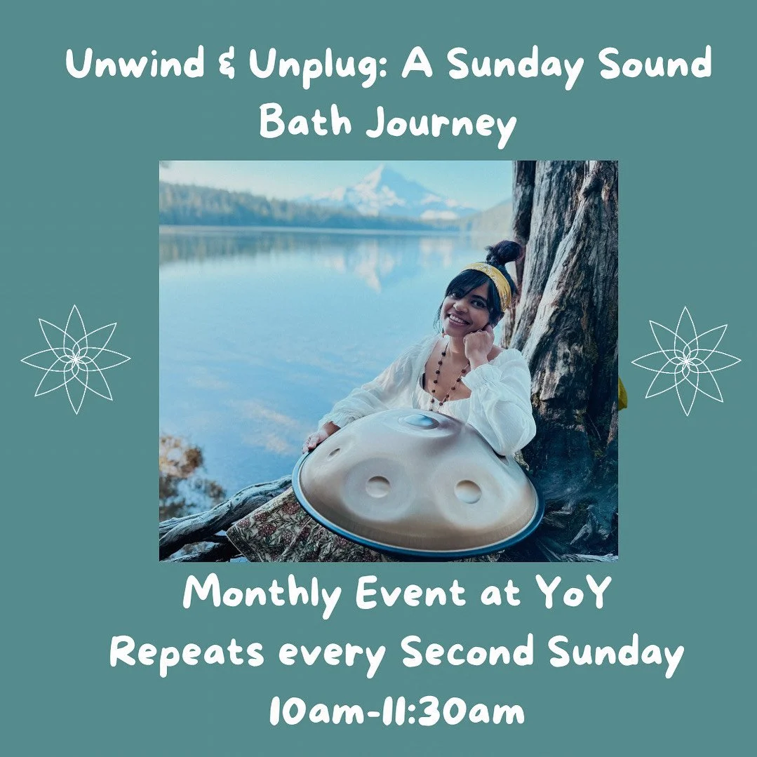 Unwind and Unplug: A Sunday Sound Bath Journey