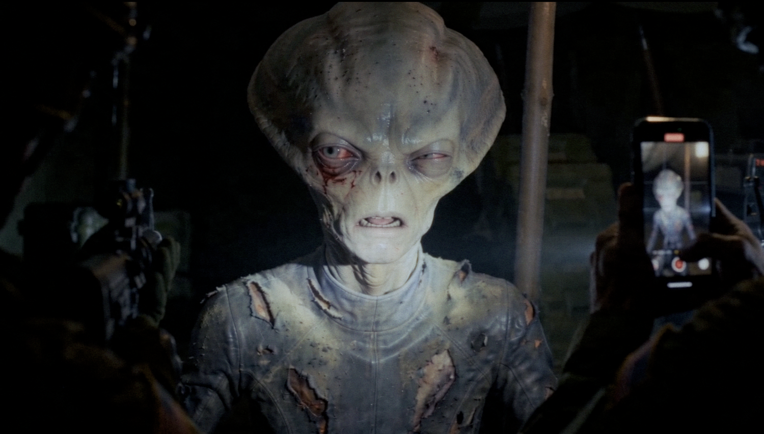 The wounded alien from Callsign Zero