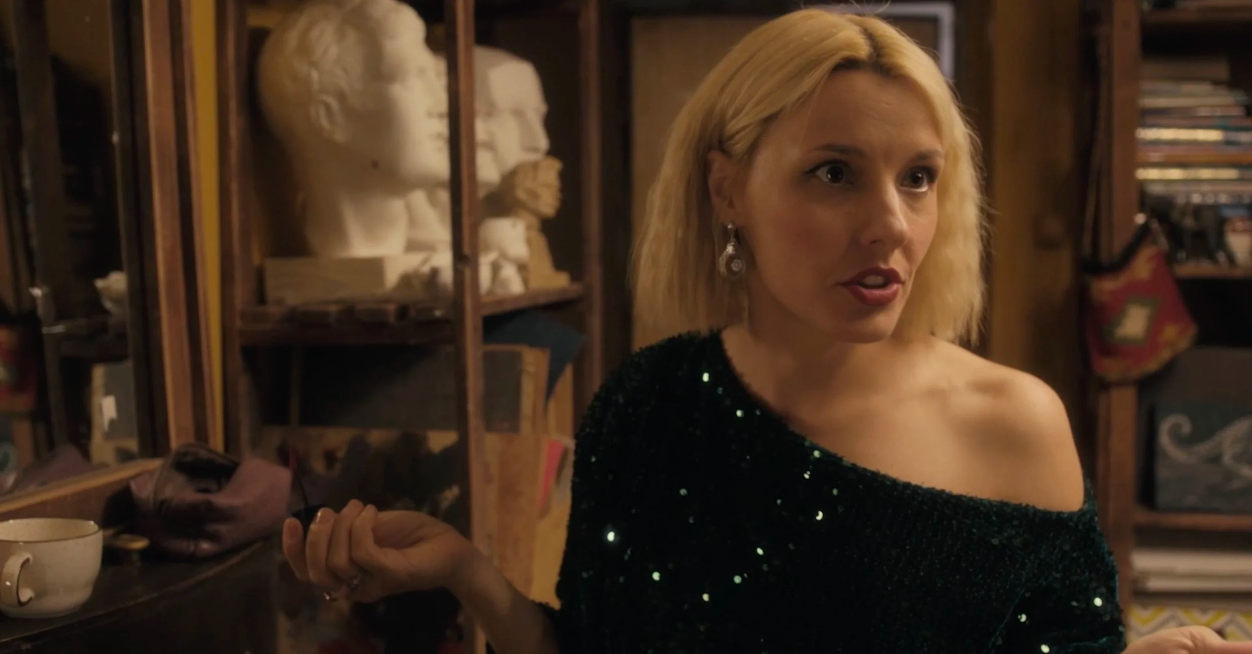 Still from the short film "Gucci" by Proteus Pictures — character close-up