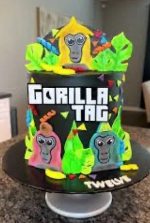 Gorilla Tag Cake.JPG