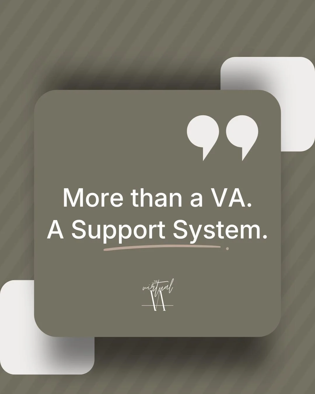 &ldquo;More than a VA. A support system.&rdquo;

At The Virtual | VA, we don&rsquo;t just assign tasks &mdash; we build structured, scalable support around your business.

From dedicated specialists to managed teams, we help growing companies streaml