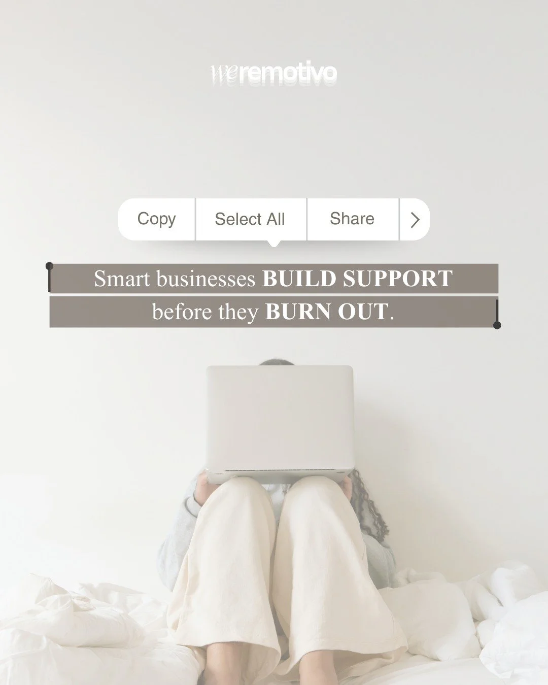 It&rsquo;s Friday&hellip; and the inbox still isn&rsquo;t empty.

If your week keeps ending like this, it might be time to change how you&rsquo;re working &mdash; not just how hard you&rsquo;re working.

Let WeRemotivo handle the backend so you can a