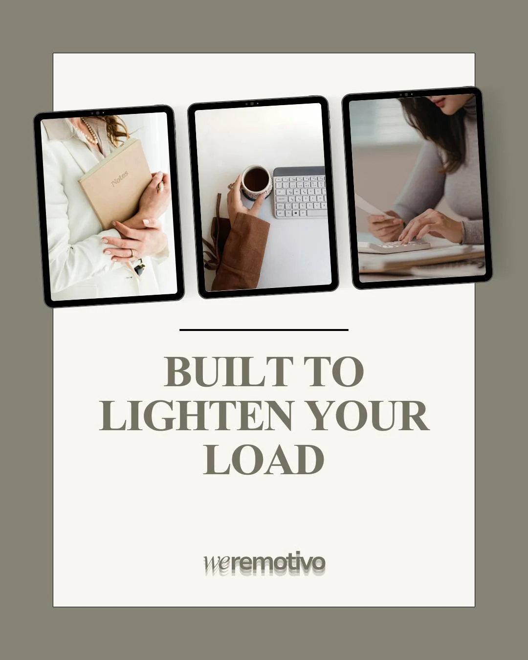 We take on the tasks that slow you down, so you can focus on leading, growing, and creating impact.
#weremotivo