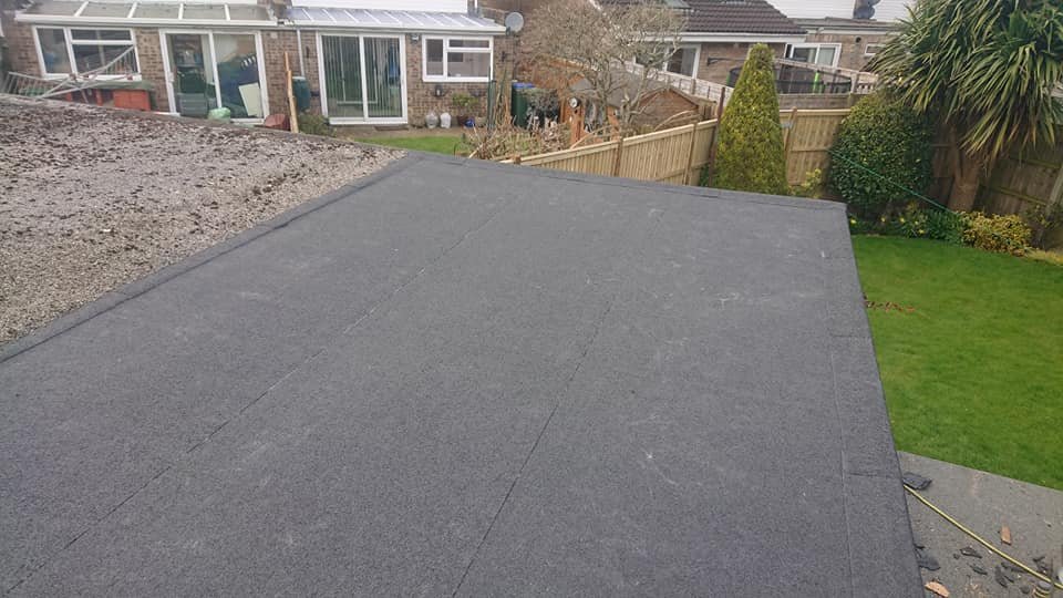 New Flat Roof | Garage Roof | Felt Roof | Torch- on | Upper Beeding | R. Beeney & Son 