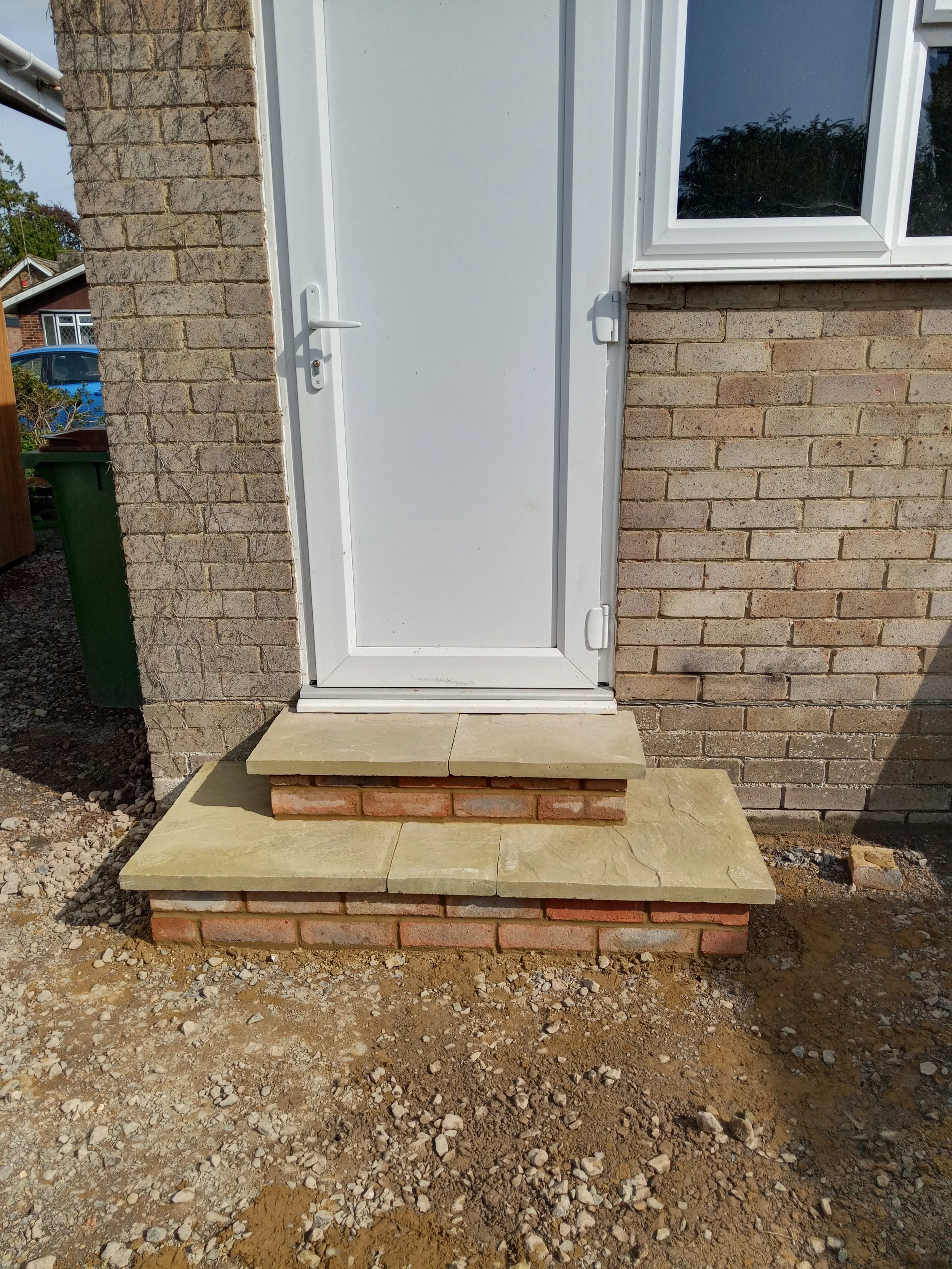 Brickwork | Steps | Slabbed Steps | Henfield | R. Beeney & Son