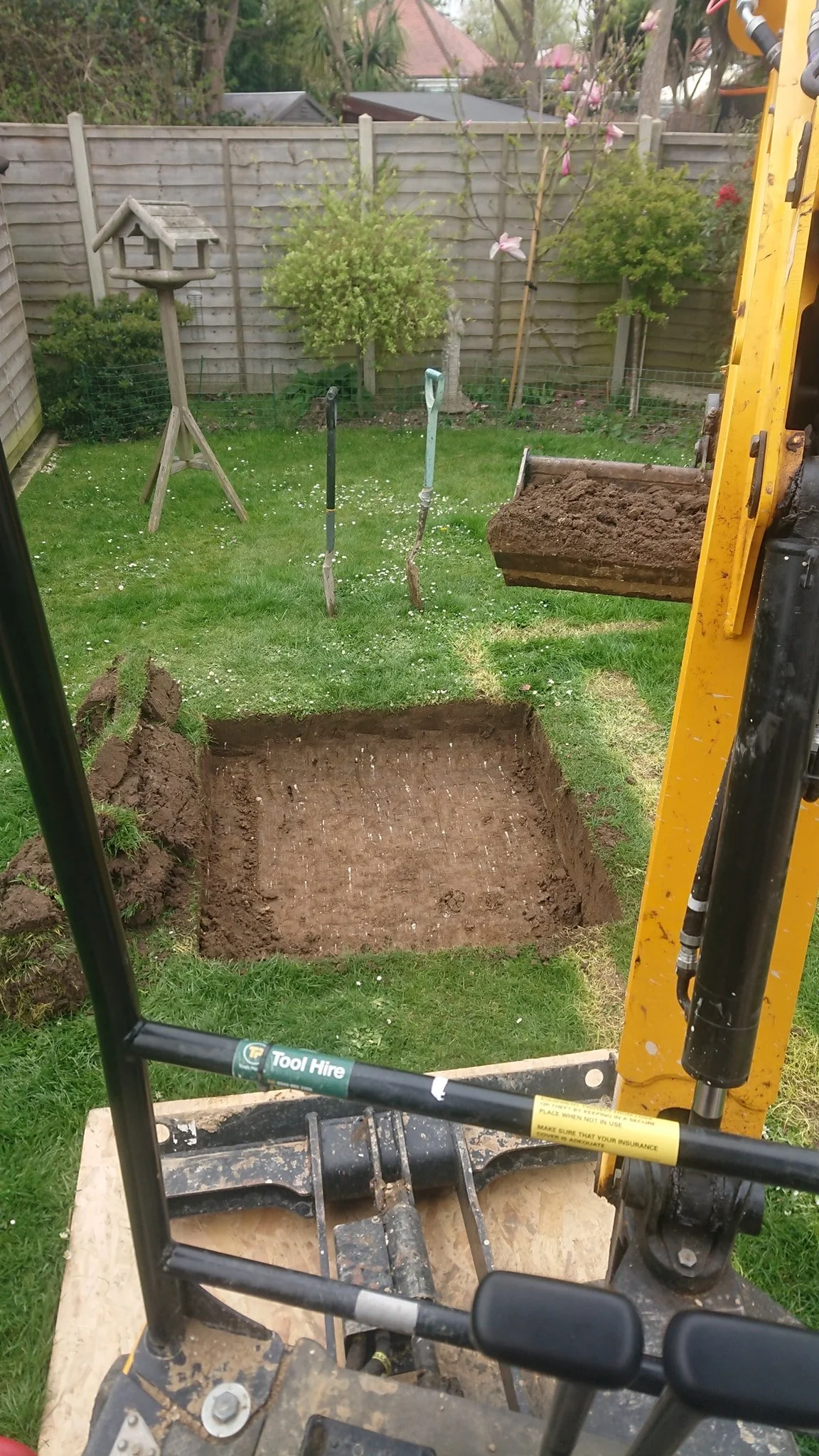 Soakaway Installation | Clean Trench | Ground Works | Digger Operator | Durrington | R. Beeney & Son  