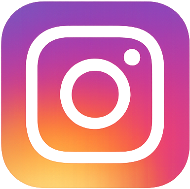 Instagram app icon with a colorful gradient background
