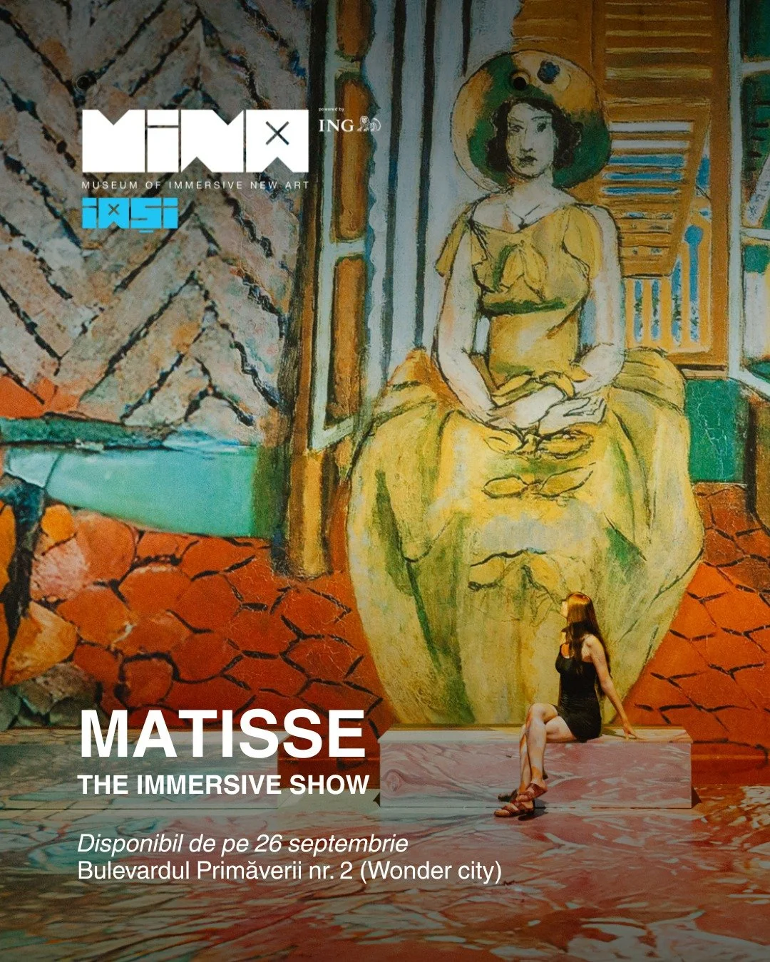 „Matisse - The Immersive Show”, la Mina Iași