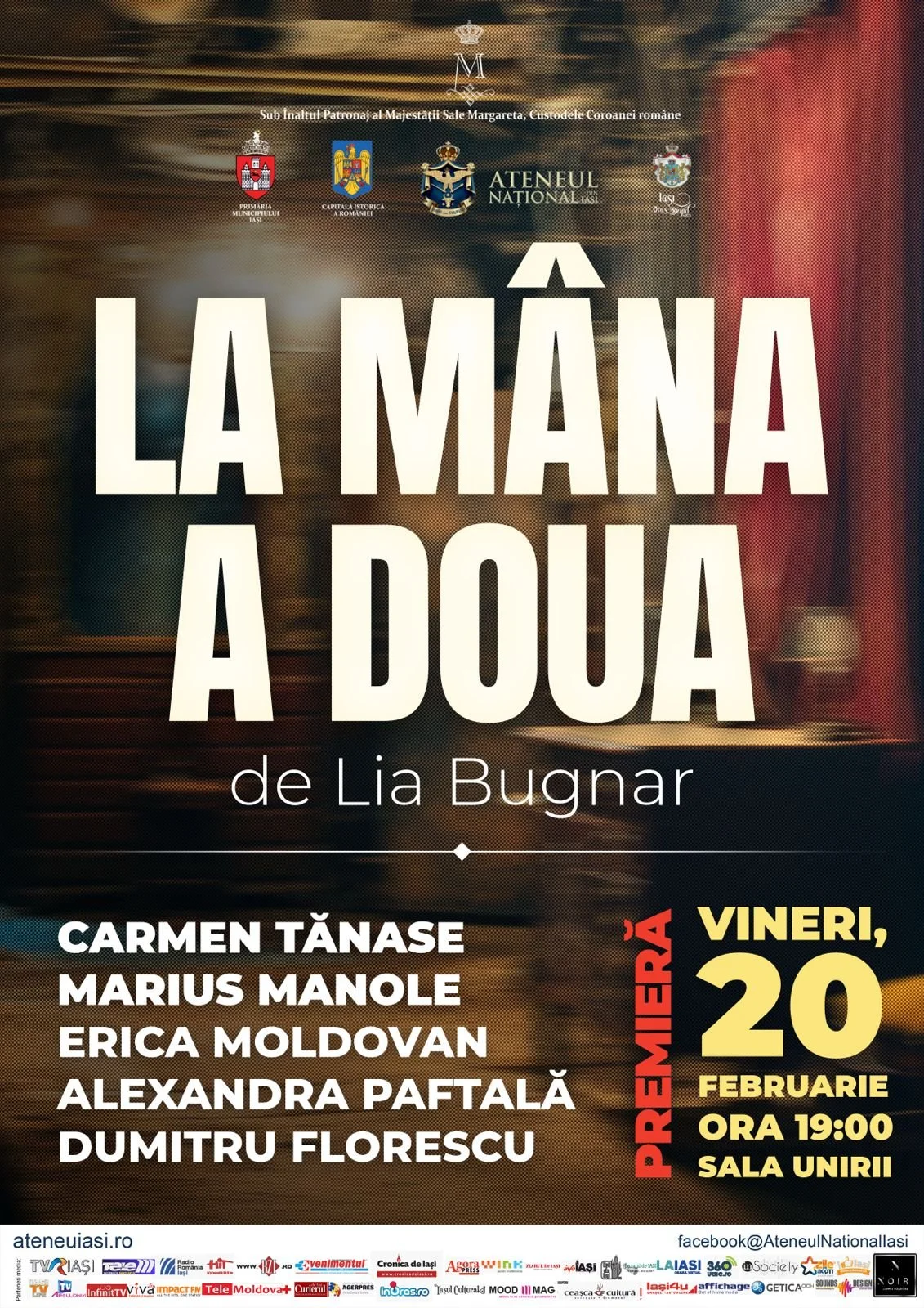 Premieră cu Marius Manole și Carmen Tănase: „La mâna a doua”