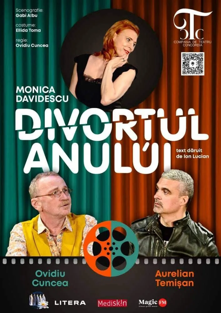 Spectacol de teatru: „Divorțul anului”, la Casa de Cultură a Studenților