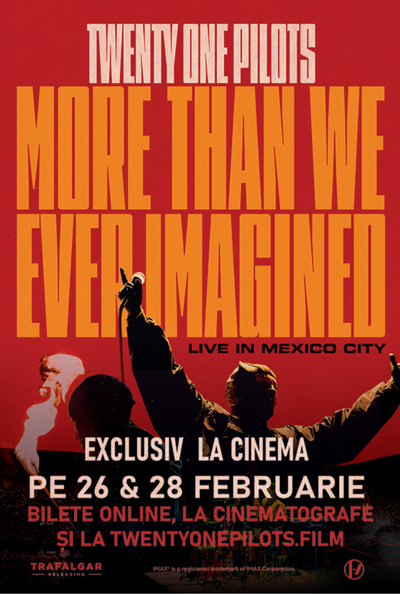 Concert transmis: Twenty One Pilots, la Cinema Ateneu