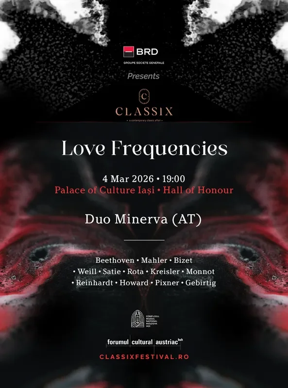 „Love Frequencies”, concert Classix Festival 2026 - Palatul Culturii