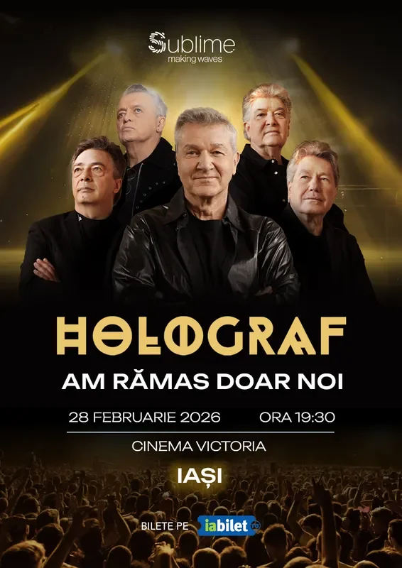 Concert Holograf - Sala Unirii Iași