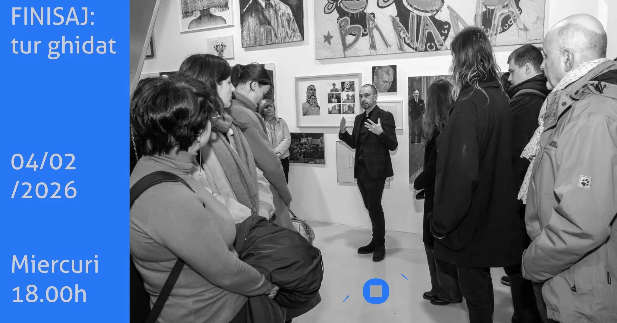 Finisaj și tur ghidat: „Salon 10.0”, Borderline Art Space, 4 februarie, ora 18.00