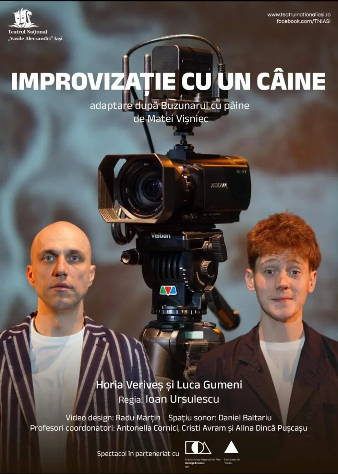 Spectacol de teatru: „Improvizație cu un câine”, la Sala Uzina cu teatru, TNI