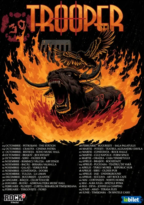 Concert Trooper la Underground Pub
