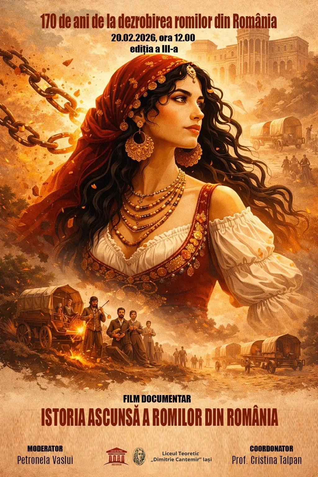 Film documentar  - „Istoria ascunsă a romilor din România”