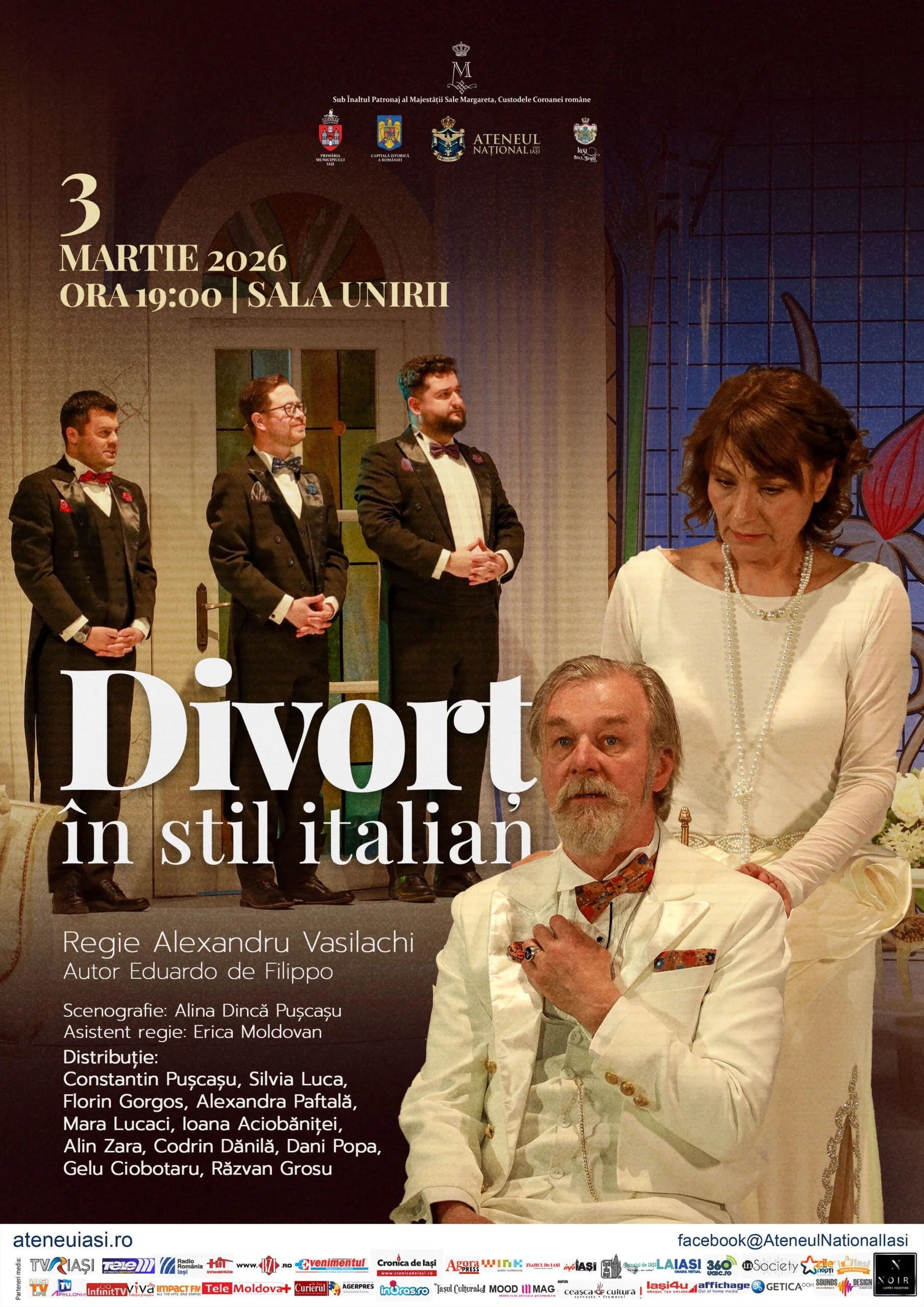 „Divorț în stil italian”, la Sala Unirii