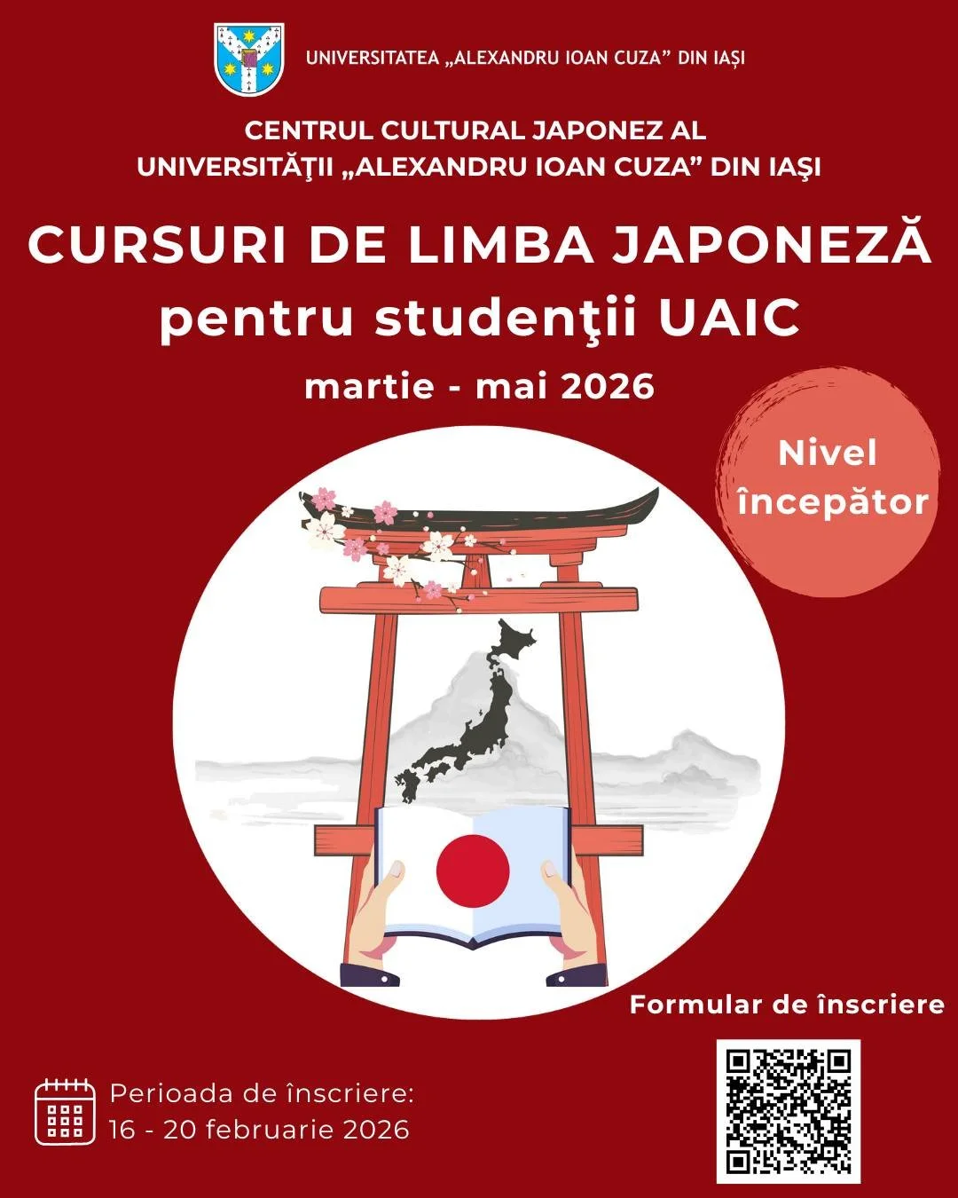 Cursuri de limba japoneză pentru studenții UAIC