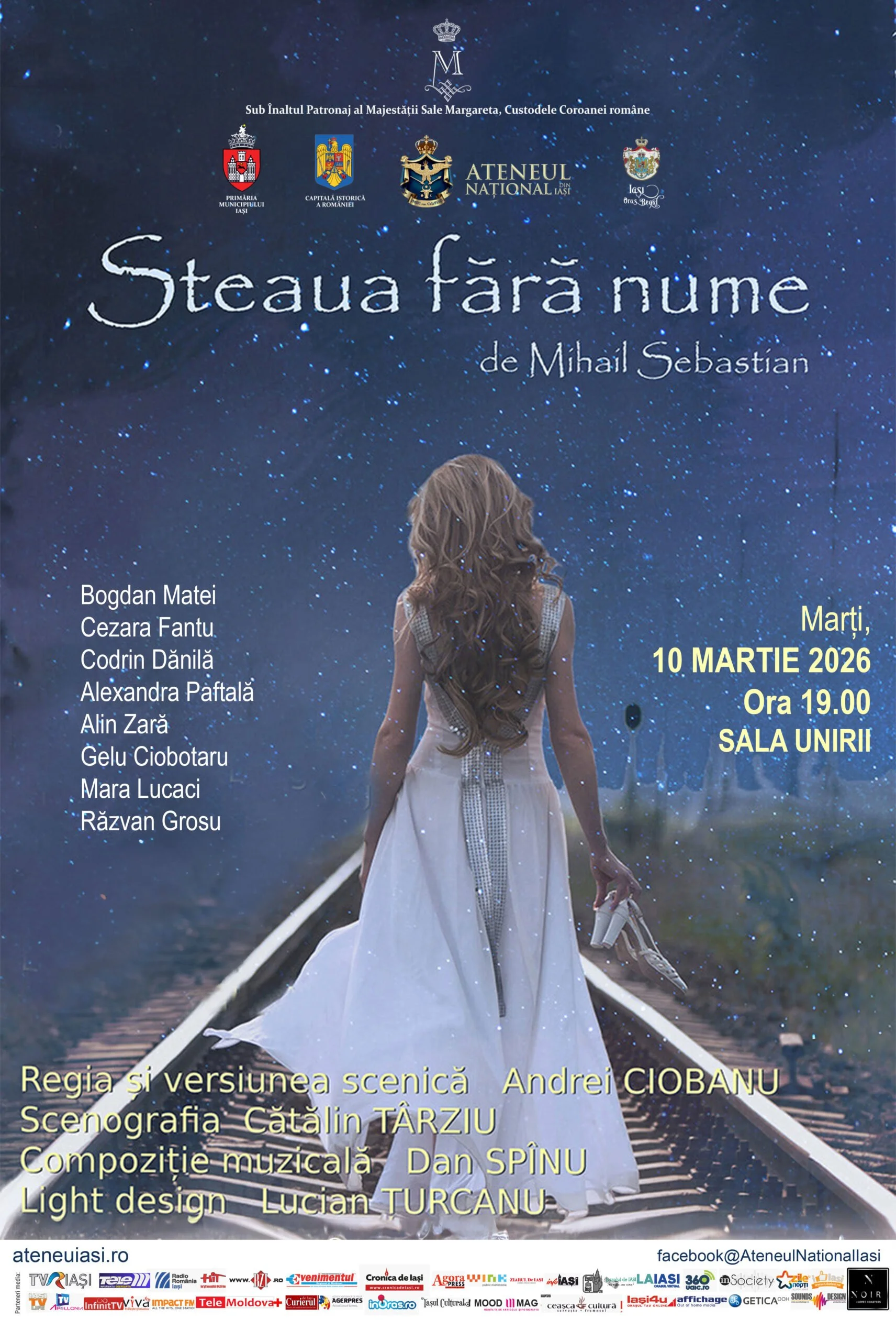 „Steaua fără nume” se joacă la Sala Unirii