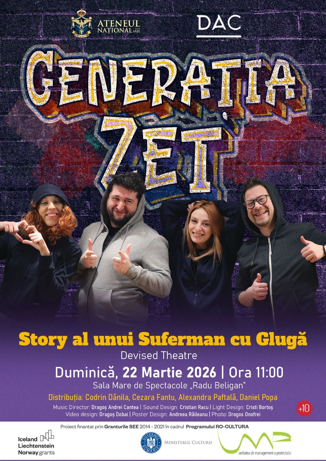 Generația Zet, la Ateneul Național Iași
